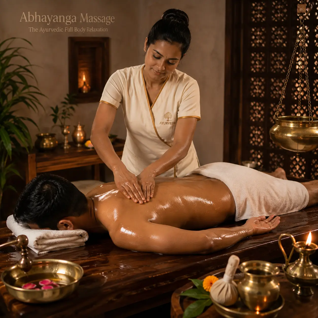 Abhyanga Massage in Cuttack at Swarna Spa