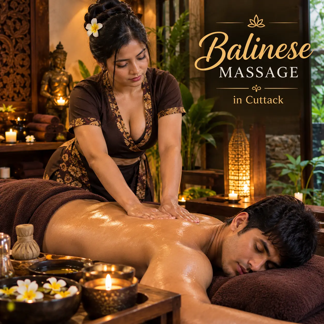 Balinese Massage in Cuttack at Swarna Spa