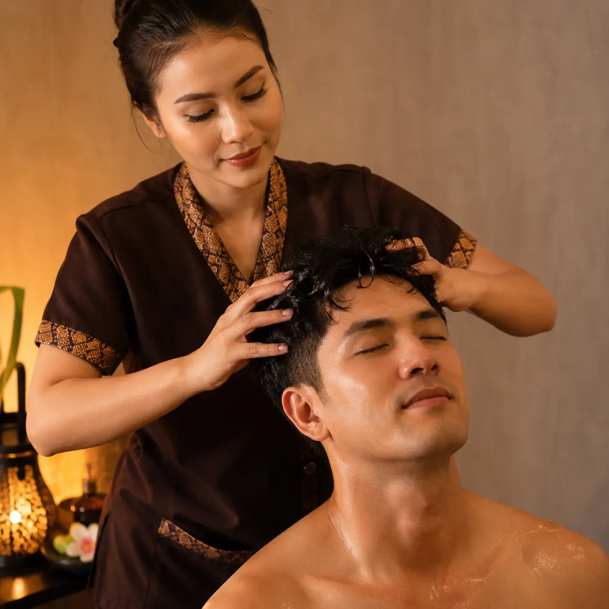 Head and Shoulder Massage in Cuttack at Swarna Spa